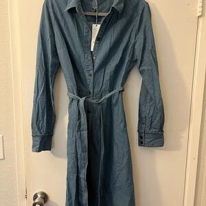 Draper James Blue Jean Jacket with Belt